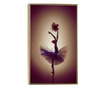 Uokvireni Plakati, Flower Ballerina, 42 x 30 cm, Zlatni okvir