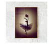 Uokvireni Plakati, Flower Ballerina, 80x60 cm, Zlatni okvir