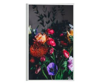 Uokvireni Plakati, Flower Garden, 42 x 30 cm, Bijeli okvir