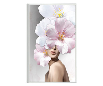 Uokvireni Plakati, Flower Girl, 21 x 30 cm, Bijeli okvir