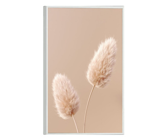 Uokvireni Plakati, Fluffy Flowers, 50x 70 cm, Bijeli okvir