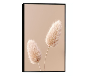 Uokvireni Plakati, Fluffy Flowers, 50x 70 cm, Črn okvir