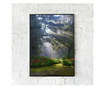 Uokvireni Plakati, Forest Light, 42 x 30 cm, Črn okvir