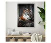 Uokvireni Plakati, Forest Tiger, 42 x 30 cm, Bijeli okvir