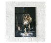 Uokvireni Plakati, Forest Wolf, 60x40 cm, Bijeli okvir