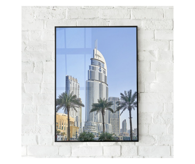 Uokvireni Plakati, Fragments Of Dubai, 80x60 cm, Črn okvir