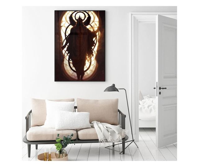 Uokvireni Plakati, God Apollo, 21 x 30 cm, Črn okvir