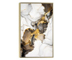 Uokvireni Plakati, Golden Marble Shades, 50x 70 cm, Zlatni okvir