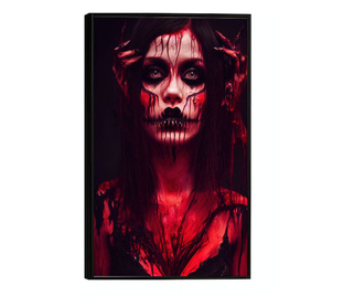 Uokvireni Plakati, Gothic Woman, 21 x 30 cm, Črn okvir