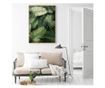 Uokvireni Plakati, Green Leaves, 50x 70 cm, Zlatni okvir