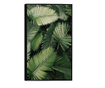 Uokvireni Plakati, Green Leaves, 60x40 cm, Črn okvir