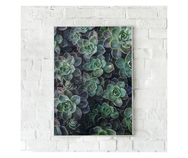 Uokvireni Plakati, Green Lilac Tree, 80x60 cm, Bijeli okvir