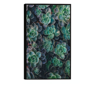 Uokvireni Plakati, Green Lilac Tree, 21 x 30 cm, Črn okvir