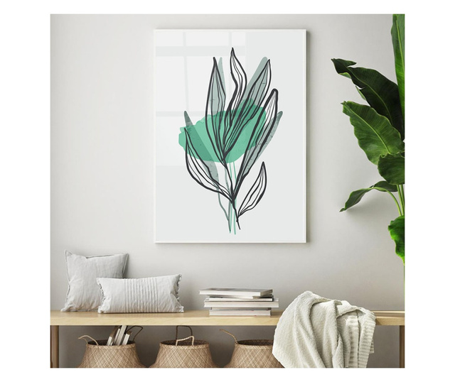 Uokvireni Plakati, Green LIne-Art, 21 x 30 cm, Bijeli okvir
