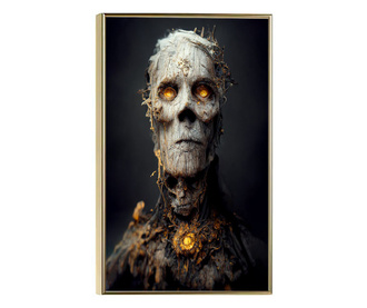 Uokvireni Plakati, Hollow Man, 42 x 30 cm, Zlatni okvir