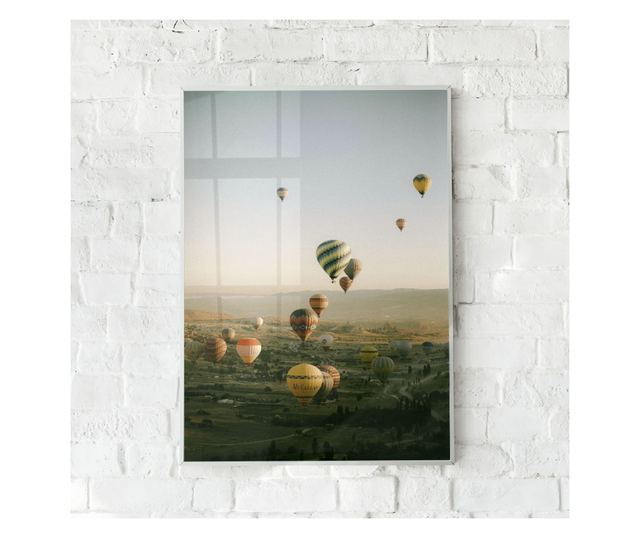 Uokvireni Plakati, Hot Ballons, 42 x 30 cm, Bijeli okvir
