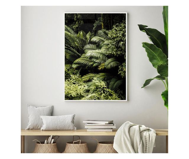 Uokvireni Plakati, Into the Jungle, 21 x 30 cm, Bijeli okvir