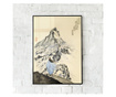 Uokvireni Plakati, Japanese Zen Art, 42 x 30 cm, Črn okvir