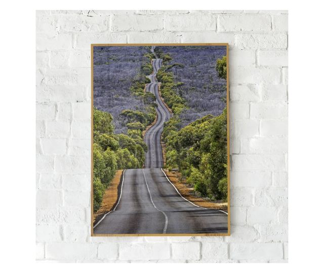 Uokvireni Plakati, Kangaroo Island, 60x40 cm, Zlatni okvir