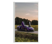 Uokvireni Plakati, Lamborghini Huracan, 80x60 cm, Bijeli okvir