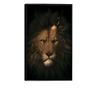 Uokvireni Plakati, Lion in The Crown, 60x40 cm, Črn okvir