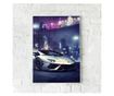 Uokvireni Plakati, Luxury Lamborghini, 21 x 30 cm, Bijeli okvir