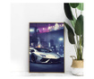 Uokvireni Plakati, Luxury Lamborghini, 42 x 30 cm, Zlatni okvir