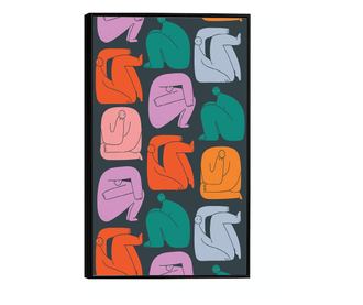 Uokvireni Plakati, Meditation, 50x 70 cm, Črn okvir