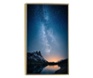 Uokvireni Plakati, Milky Way Glowing, 21 x 30 cm, Zlatni okvir