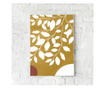Plakat w ramce, Minimalist Tree Leaves, 80x60 cm, biała ramka