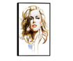 Uokvireni Plakati, Modern Young Blonde, 60x40 cm, Crni okvir
