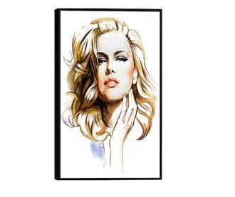 Uokvireni Plakati, Modern Young Blonde, 42 x 30 cm, Crni okvir