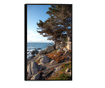 Plakat w ramce, Monterey California, 21 x 30 cm, czarna ramka