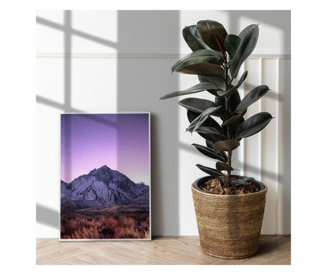 Uokvireni Plakati, Mount Morrison, 60x40 cm, Bijeli okvir