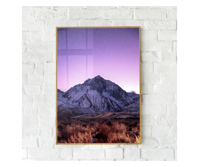 Uokvireni Plakati, Mount Morrison, 60x40 cm, Zlatni okvir
