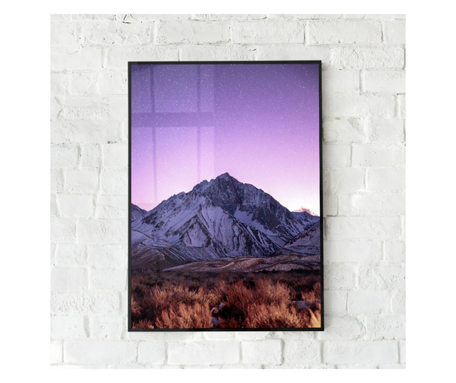 Plakat w ramce, Mount Morrison, 21 x 30 cm, czarna ramka
