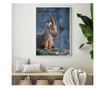 Plakat w ramce, Mountain Goat, 60x40 cm, biała ramka