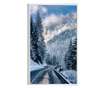 Plakat w ramce, Mountain Roads, 42 x 30 cm, biała ramka