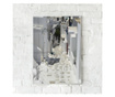 Plakat w ramce, Mykonos Stairs, 80x60 cm, biała ramka