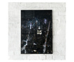Plakat w ramce, Night Landscape, 80x60 cm, czarna ramka