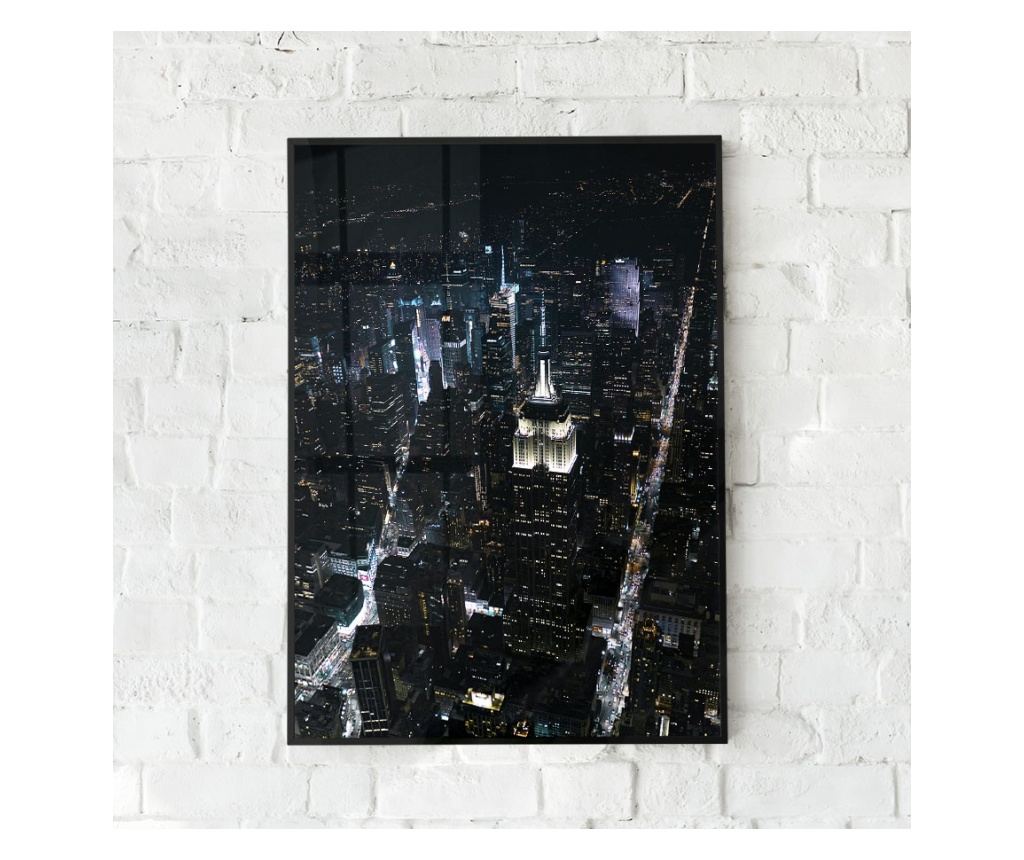 Uokvireni Plakati, Night Landscape, 42 x 30 cm, Crni okvir - 5
