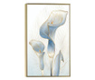 Plakat w ramce, orhidee 3, 60x40 cm, złota rama