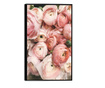 Uokvireni Plakati, Pink Rose Bouquet, 42 x 30 cm, Crni okvir
