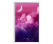 Plakat w ramce, Pink Stars, 42 x 30 cm, biała ramka