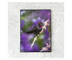 Plakat w ramce, Purple Bird, 80x60 cm, czarna ramka