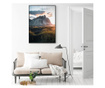 Uokvireni Plakati, Rocky Mountain Landscape, 21 x 30 cm, Crni okvir