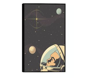 Uokvireni Plakati, Space Cartoon, 21 x 30 cm, Crni okvir