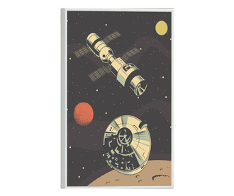 Uokvireni Plakati, Space Odysy 1, 60x40 cm, Bijeli okvir