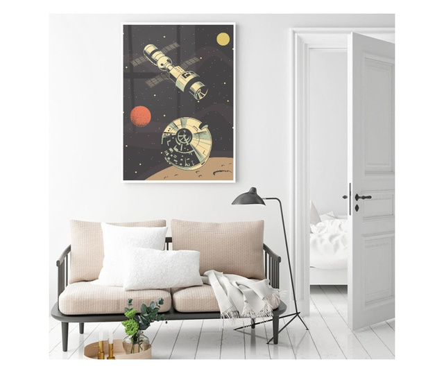 Uokvireni Plakati, Space Odysy 1, 60x40 cm, Bijeli okvir