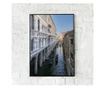 Plakat w ramce, Venice Canal, 21 x 30 cm, czarna ramka